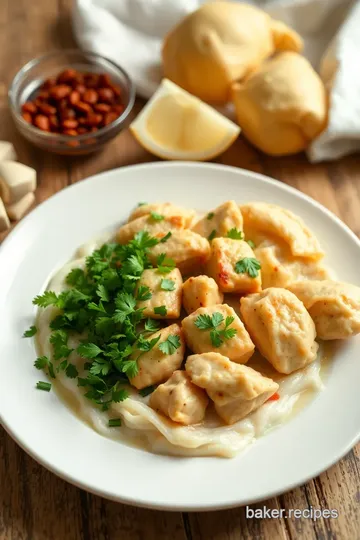 Savory Chicken Dumplings in 80 Minutes ingredients