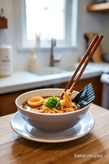 Savory Miso Ramen with Tender Pork & Vegetables steps
