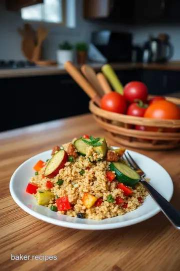 Savory Quinoa & Roasted Vegetable Bowl steps
