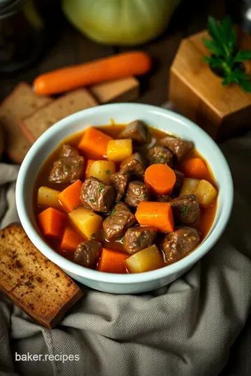 Savory Slow Cooker Beef Stew: A Hearty Classic presentation