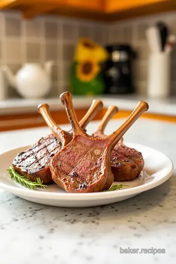 Shear Perfection - Grilled Lamb Chops with Mint Chimichurri steps