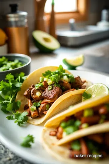 Sizzling Flank Steak Tacos with Zesty Salsa Verde steps