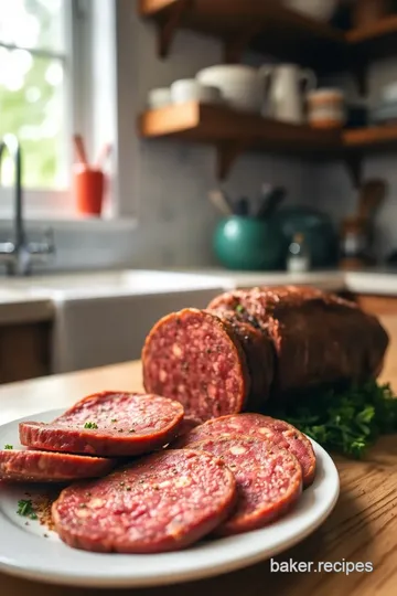 Homemade Beef Salami steps