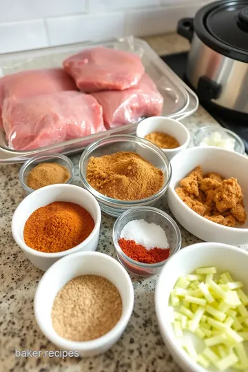 Lodge-Style Smoky BBQ Pulled Pork Sandwiches ingredients