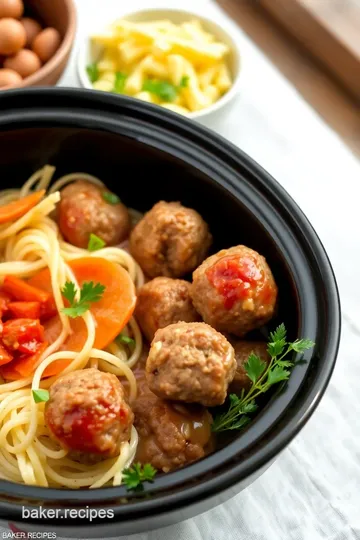 Slow Cooker Turkey Meatballs - Healthy Delight ingredients