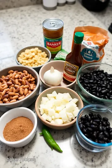 Smoky Baked Beans ingredients