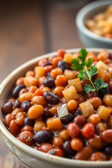 Smoky Baked Beans presentation