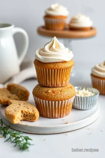 Snickerdoodle Cupcakes with Cinnamon Frosting ingredients