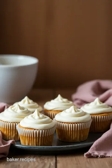 Snickerdoodle Cupcakes with Cinnamon Frosting steps