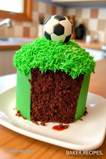 Soccer Cake steps