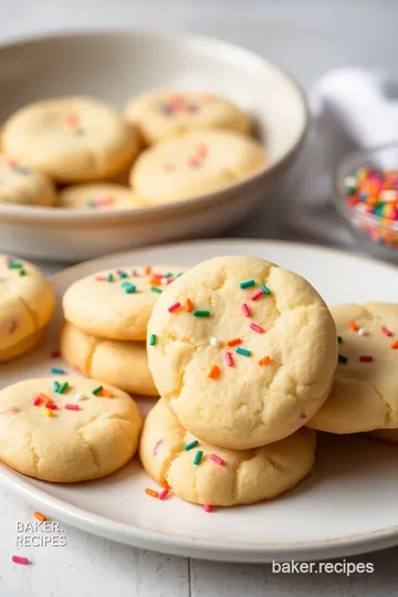 Soft-Baked Sprinkle Sugar Cookies steps