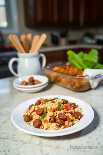 Southern Sausage and Rice Casserole steps