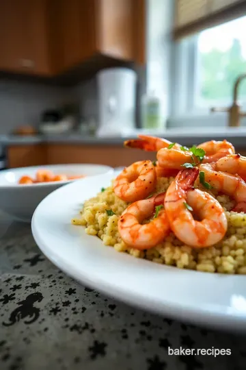 Spicy Garlic Shrimp with Lemon Couscous steps