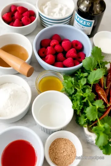 Spicy & Sweet Raspberry Chipotle Sauce ingredients