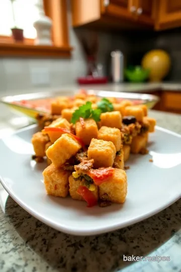 Spicy Taco Tater Tot Bake steps