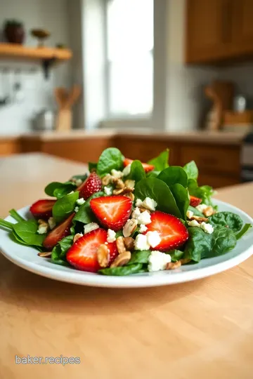 Spinach and Strawberry Salad: A Delightful Spring Treat steps