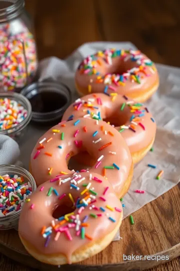 Sprinkle Joy Baked Donuts Delight ingredients