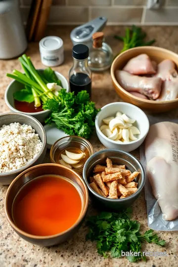 Ginger Jar Chicken Stir-Fry ingredients