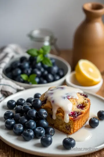 Sunshine Lemon Blueberry Delight Cake ingredients