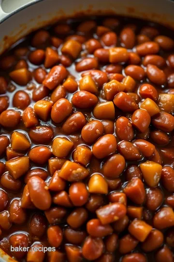 Sweet and Savory Bush s Vegetarian Baked Beans presentation