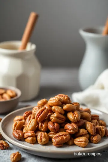 Sweet Cinnamon-Sugar Nuts Delight presentation