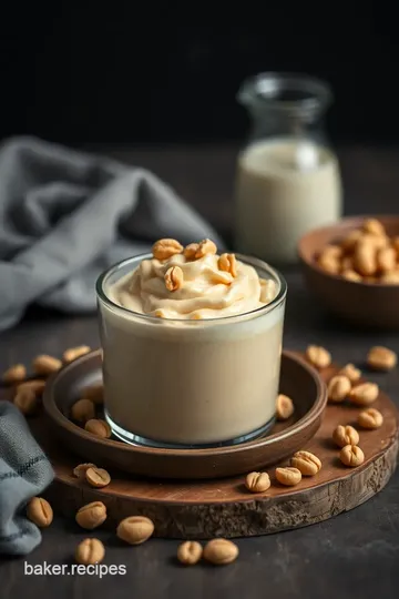 Sweet & Creamy Honey Roasted Peanut Butter presentation