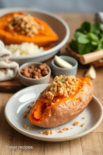 Crunchy Sweet Potato Delight Bake ingredients