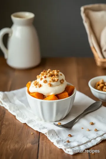 Crunchy Sweet Potato Delight Bake presentation