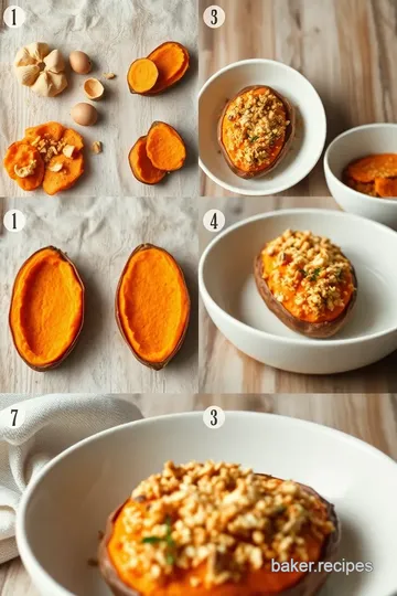 Crunchy Sweet Potato Delight Bake steps