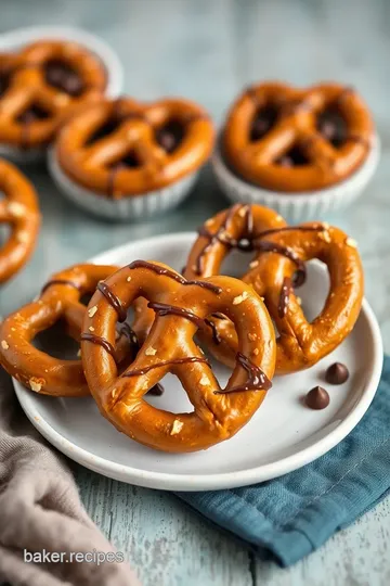 Sweet & Salty Pretzel Hugs Delight presentation