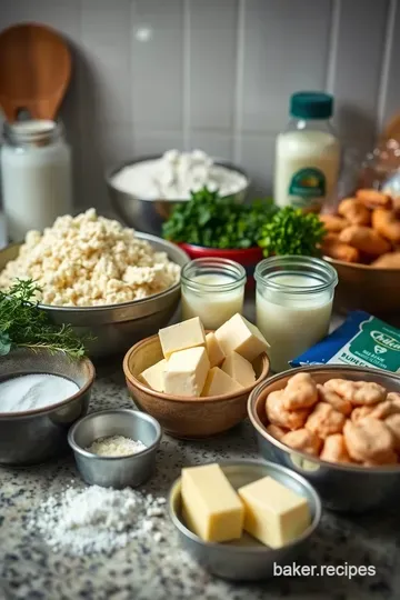 Tender Chicken Biscuits with Herb Butter ingredients