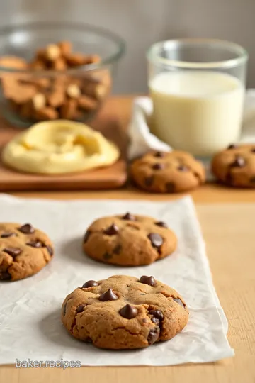 Triple Chocolate Chip Cookies Delight steps