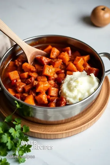 Turkey Sweet Potato Chili steps