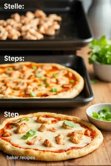 Ultimate BBQ Chicken Pizza Delight steps