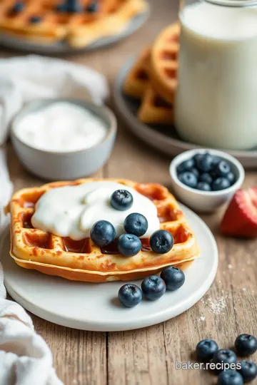 Waffle Blueberry Buttermilk Delight ingredients