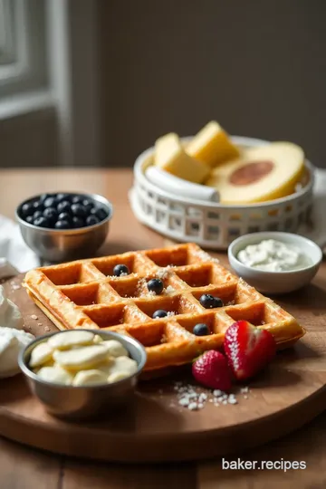 Belgian Waffles Without Milk ingredients