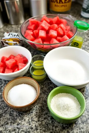 Watermelon Candy Recipe ingredients