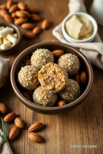 Wholesome Almond Butter Bliss Balls ingredients