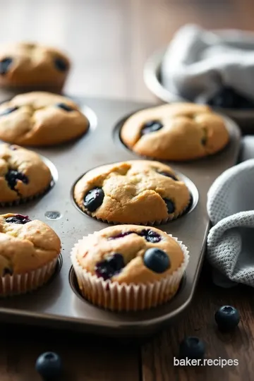 Wholesome Blueberry Almond Muffins steps