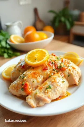 Zesty Citrus Herb Slow Cooker Chicken steps