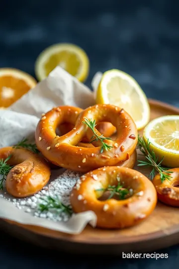 Zesty Lemon-Dill Pretzels Delight ingredients