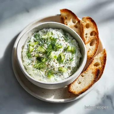 Dill Pickle Dip Recipe in 10 Minutes Recipe Card