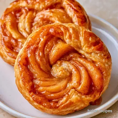 Air Fryer Puff Pastry Apple Pies: Crispy Recipe Card