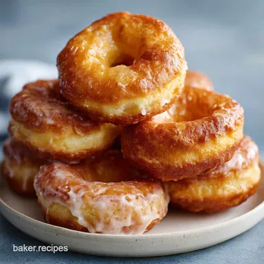 Air Fryer Donuts Biscuit Donuts in 10 Minutes Recipe Card