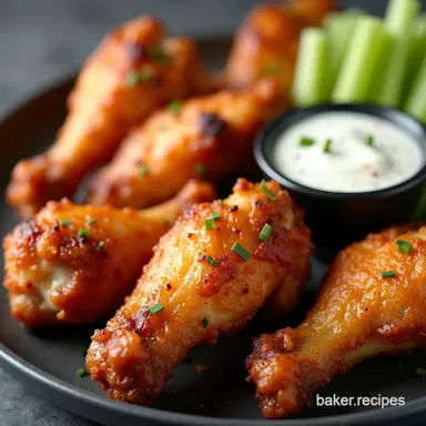 Air Fryer Chicken Wings Crispy Juicy Ready in Minutes