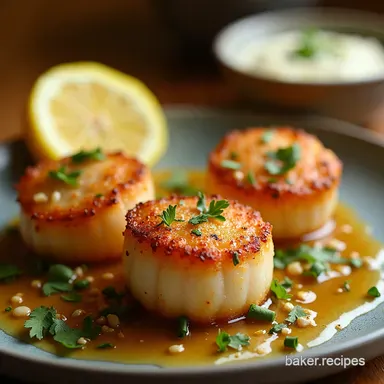Air Fryer Scallops Restaurant Quality in Minutes Recipe Card