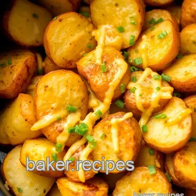 Air Fryer Potatoes: Cheesy Delight in 50 Min Recipe Card