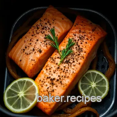 Easy Air Fryer Salmon: How to Cook Salmon In Minutes! Recipe Card