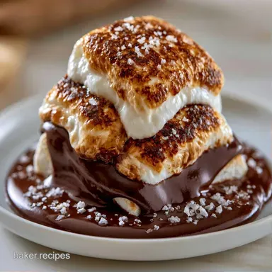 Air Fryer Smores Dip in 7 Minutes Recipe Card