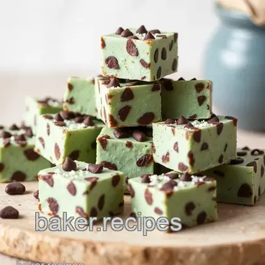 Decadent No-Bake Andes Mint Chocolate Chip Fudge: An Easy Family Favorite Recipe Card